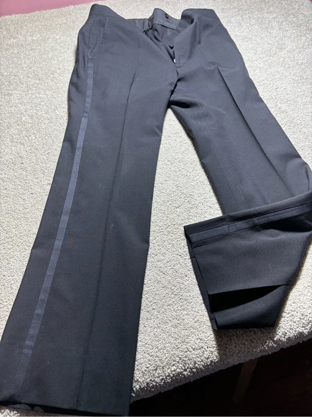 Jordan Black Jacket with White Dress Shirt